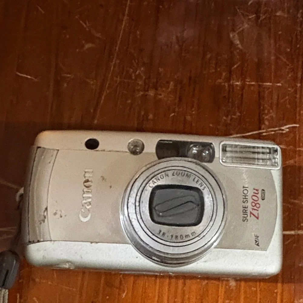 Canon Sure Shot z180u Camera Untested For Parts Only